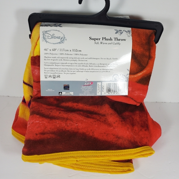 Disney The Lion King Wild Kingdom Super Plush Throw Blanket 46" x 60" NWT - Picture 2 of 2